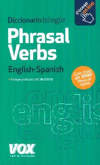 Phrasal Verbs English Spanish Diccionario Bilinge