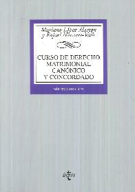 Curso de derecho matrimonial cannico y concordado