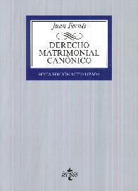 Derecho Matrimonial Cannico