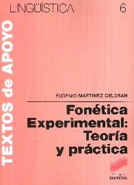 Fontica Experimental : Teora y Prctica