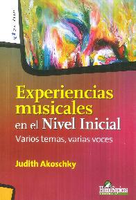 Experiencias Musicales en el Nivel Inicial