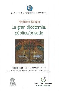 La gran dicotoma : pblico/privado