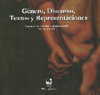 Gnero, Discurso Textos y Representaciones