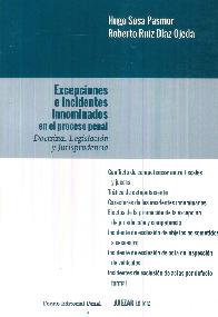 Excepciones e Incidentes Innominados en el proceso Penal