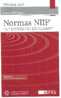 Normas NIIF 2017 Parte A Parte B Normas internacionales de informacion financiera