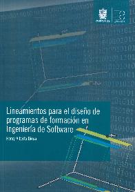 Lineamientos para el diseo de programas de formacin en ingeniera de software