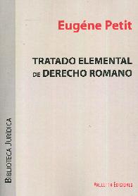 Tratado Elemental de Derecho Romano