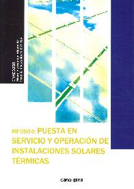 Puesta en Servicio y Operacin de Instalaciones Solares Trmicas