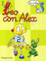 Leo con Alex. Escritura 2. Pauta Educacin Infantil