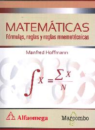 Matemticas. Frmulas, reglas y reglas mnemotcnicas