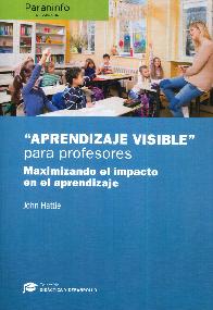 Aprendizaje visible para profesores