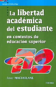 La Libertad Acadmica del Estudiante
