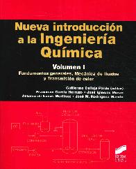 Nueva Introduccin a la Ingeniera Qumica Vol I