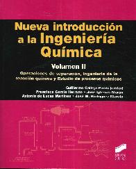 Nueva Introduccin a la Ingeniera Qumica Vol II