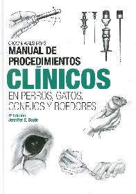 Manual de Procedimientos Clnicos en Perros, Gatos, Conejos y Roedores