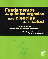 Fundamentos de Qumica Orgnica para Ciencias de la Salud Vol II