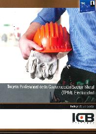 Tarjeta Profesional de la Construccin Sector Metal (TPM) Electricidad