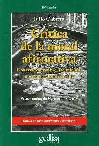 Crtica de la Moral Afirmativa