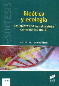 Bioética y Ecología