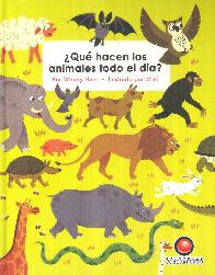  Qu hacen los animales todo el da ?