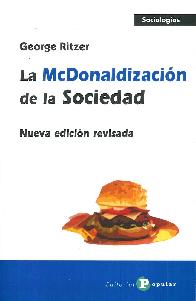 La Mcdonaldizacin de la sociedad