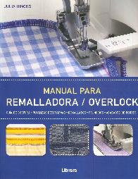 Manual para Remalladora / Overlock
