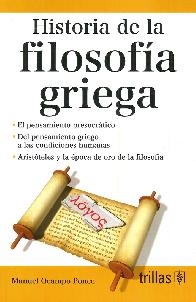 Historia de la Filosofa Griega