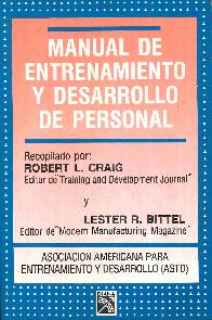 Manual de entrenamiento y desarrollo de personal