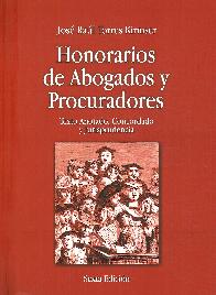 Honorarios de Abogados y Procuradores