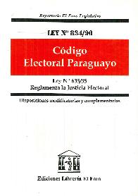 Cdigo Electoral Paraguayo Ley N 834/96