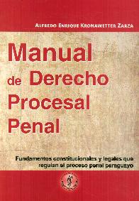 Manual de Derecho Procesal Penal