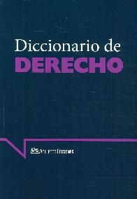 Diccionario de Derecho