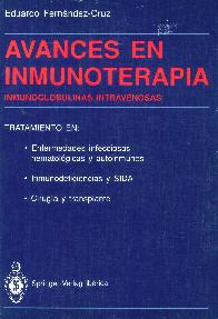 Avances en inmunoterapia : inmunoglobulinas intravenosas