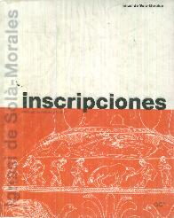 Inscripciones