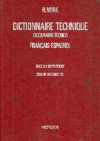 Diccionario tecnico frances-espaol
