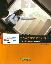 Aprender PowerPoint 2013 con 100 ejercicios prácticos