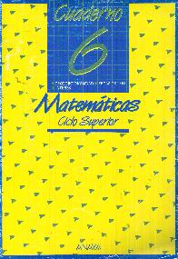 Cuaderno de matematicas 6 : fracciones, numeros, EGB, ciclo superior