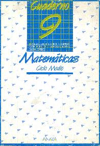 Cuaderno de Matematicas 9. Ciclo medio