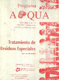 Tratamiento de residuos especiales