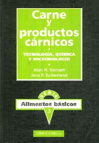 Carne y productos carnicos : tecnologia, quimica y microbiologia