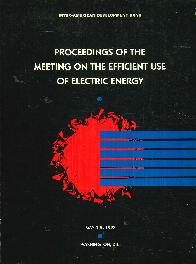 Proceedings of the meetings on the efficient use of electric energy