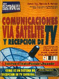 Comunicacion via satelite y recepcion de TV