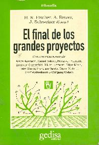 El final de grandes proyectos