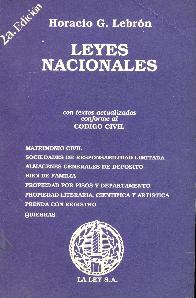 Leyes Nacionales