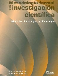 Metodologa Formal de la Investigacin Cientfica