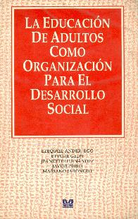 La Educacion de adultos como organizacion para el desarrollo social