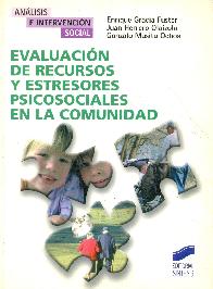 Evaluacion de recursos y estresores psicosociales en la comunidad