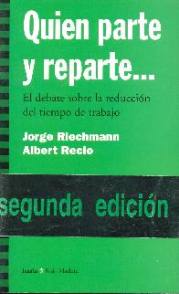 Quien parte y reparte... 