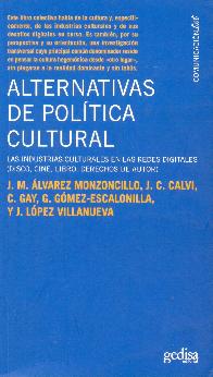 Alternativas a la Politica Cultural