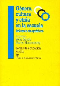 Genero, cultura y etnia en la escuela